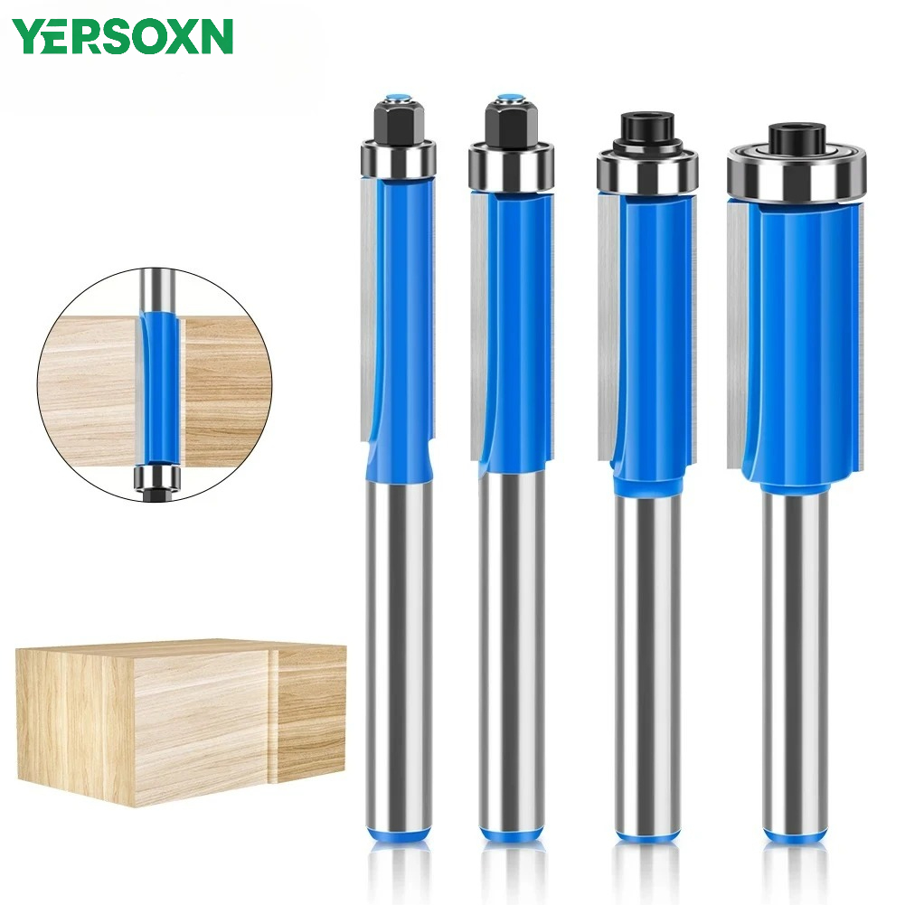 Woodworking Nc - 1 unidad Fresa de enrasar con