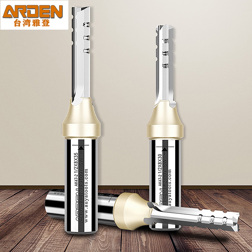 Woodworking Nc - Arden-broca enrutadora recta TCT de 3