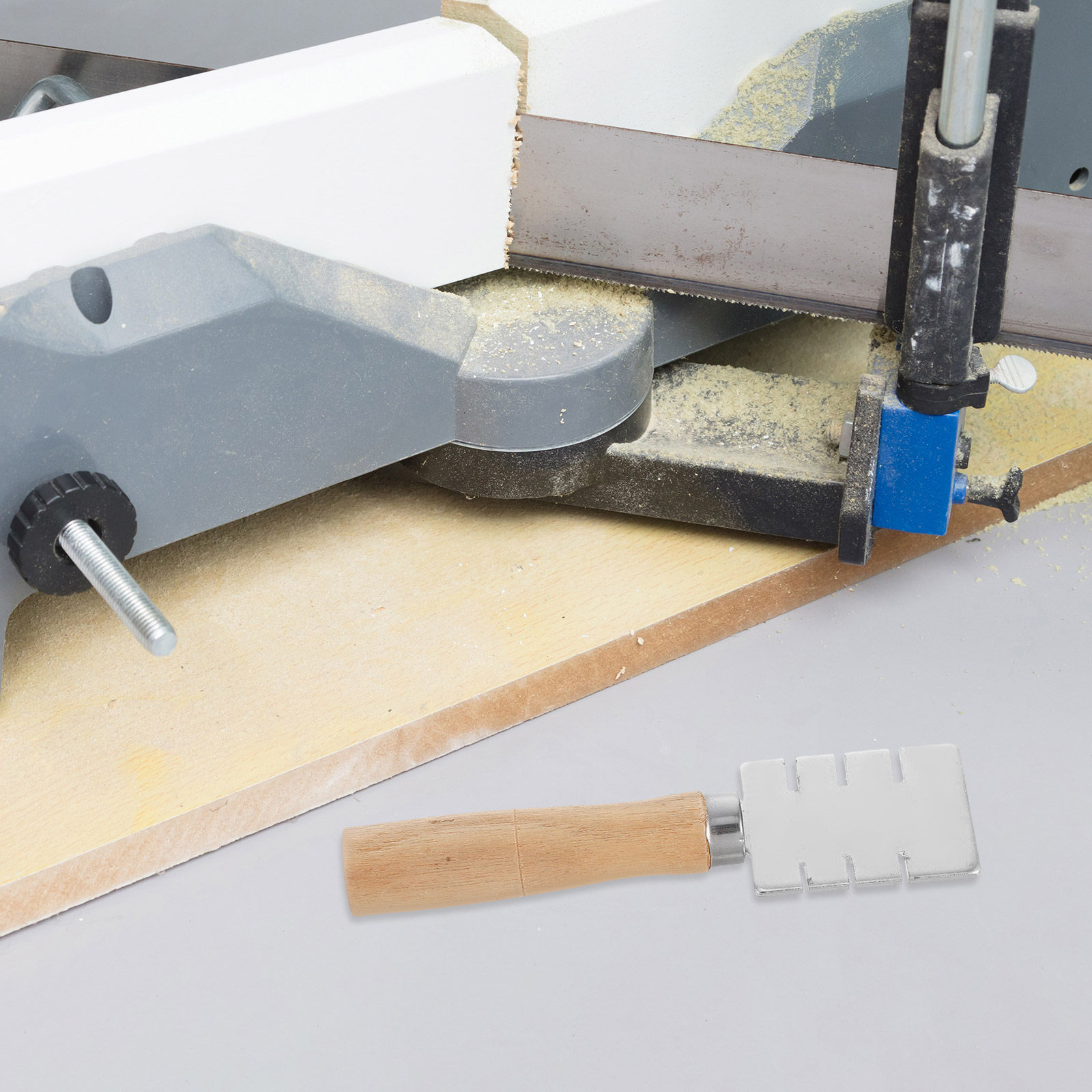 Woodworking Drill Bits - Varilla de Empuje Manual para Carpintería,