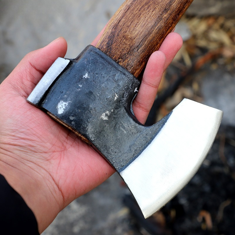 Woodworking Hatchet - Hacha Táctica para Exteriores con Mango