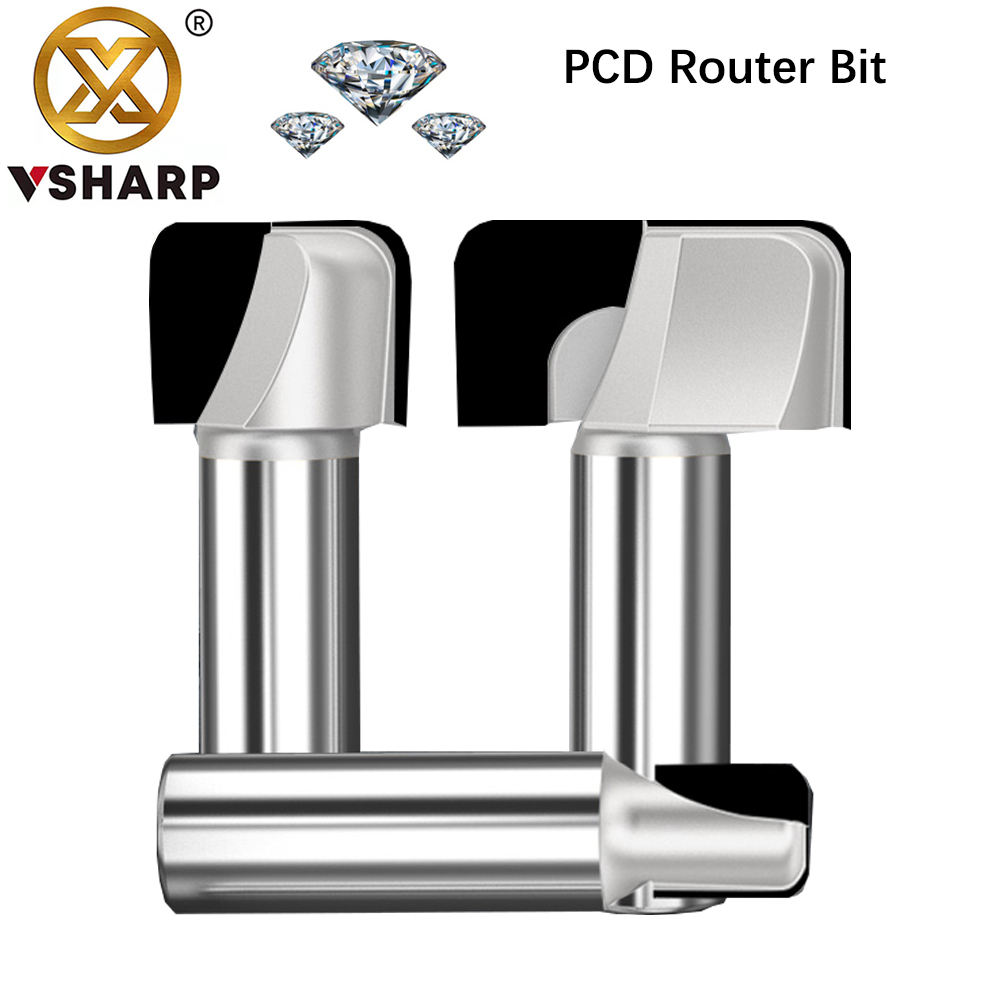 Woodworking Quotes - Vsharp PCD broca de limpieza de
