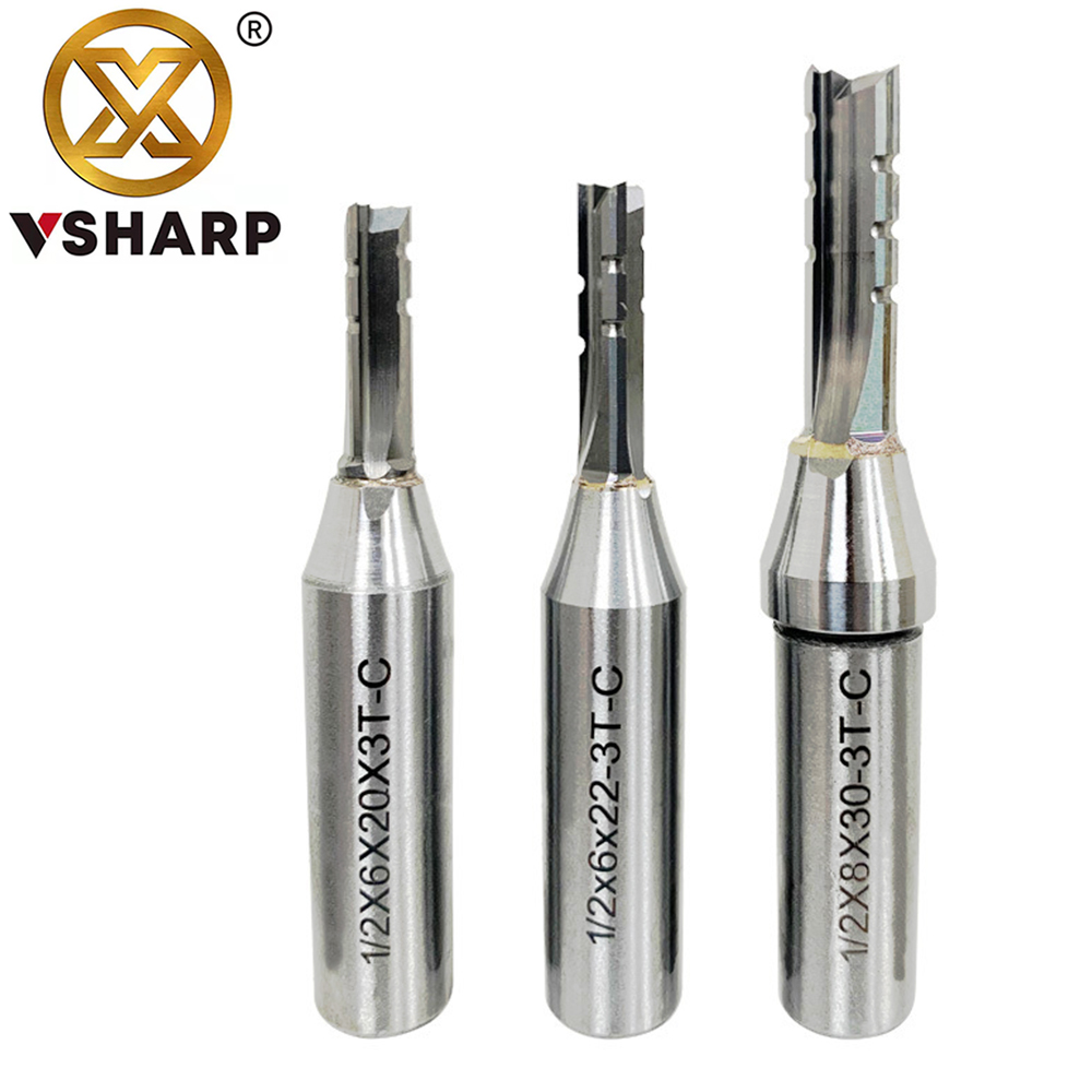 Woodworking Quotes - Vsharp-broca de corte recta TCT de