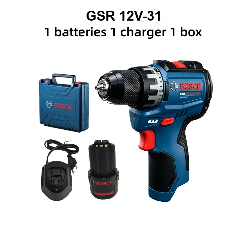 Woodworking Power Tools - Taladro Inalámbrico Bosch Professional GSR 12V-31,