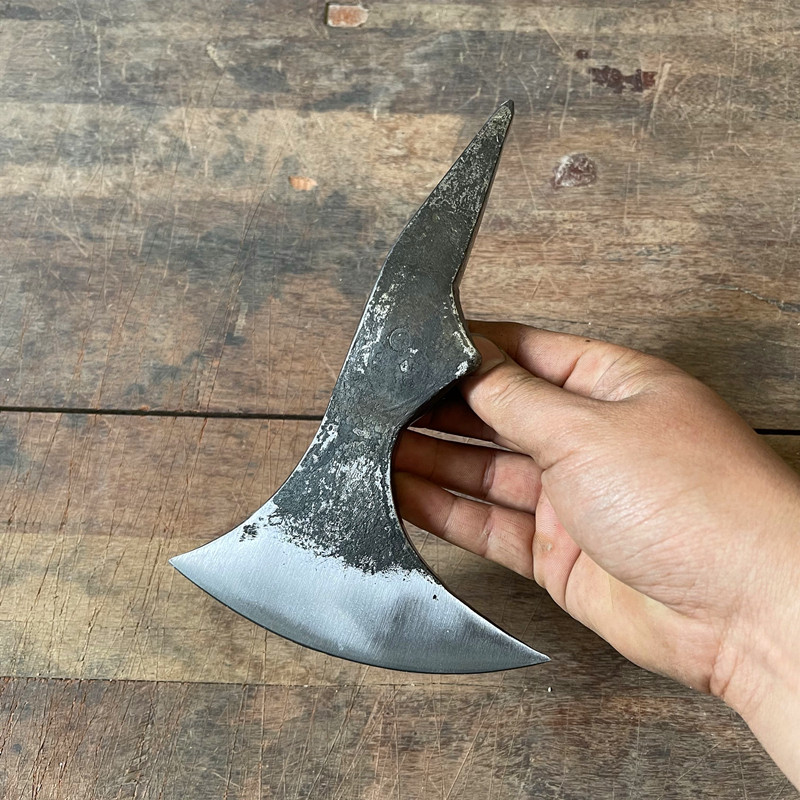 Woodworking Hatchet - Hacha Táctica de Acero Puro Forjado,