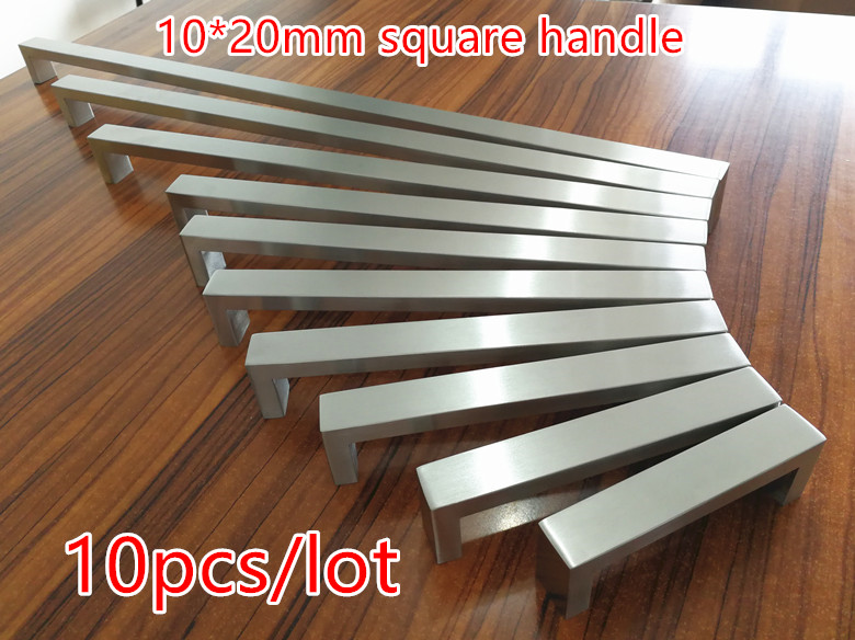 Woodworking Quotes - 10 unidades/lote, tirador de puerta cuadrado