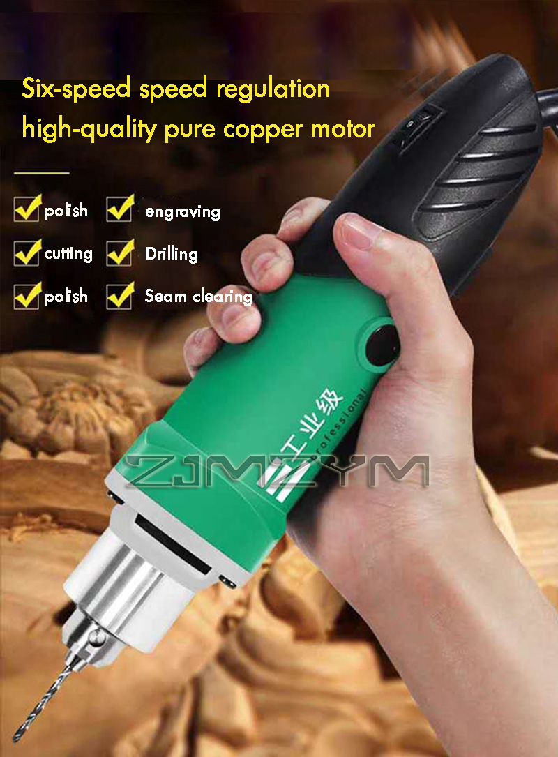 Woodworking Power Tools - Taladro eléctrico grabador de alta potencia