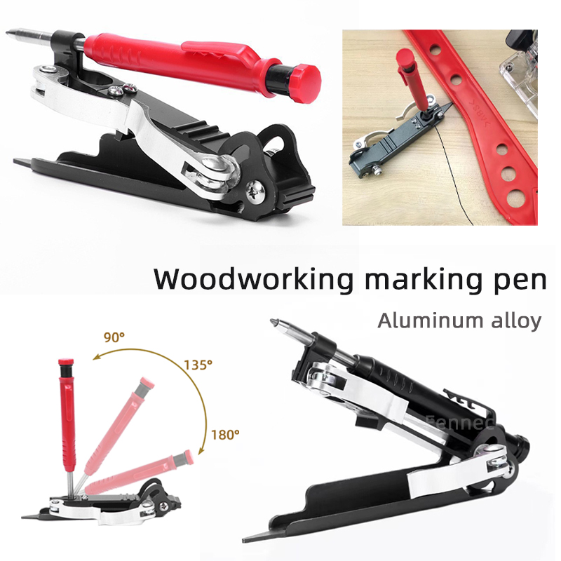 Woodworking Marking Knife - Herramienta de trazado multifunción, lápiz de