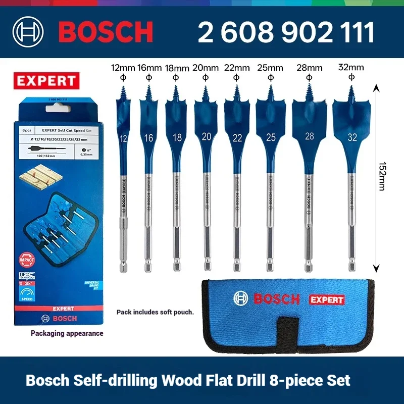 Woodworking Drill Bits - Juego de brocas de expansión Bosch