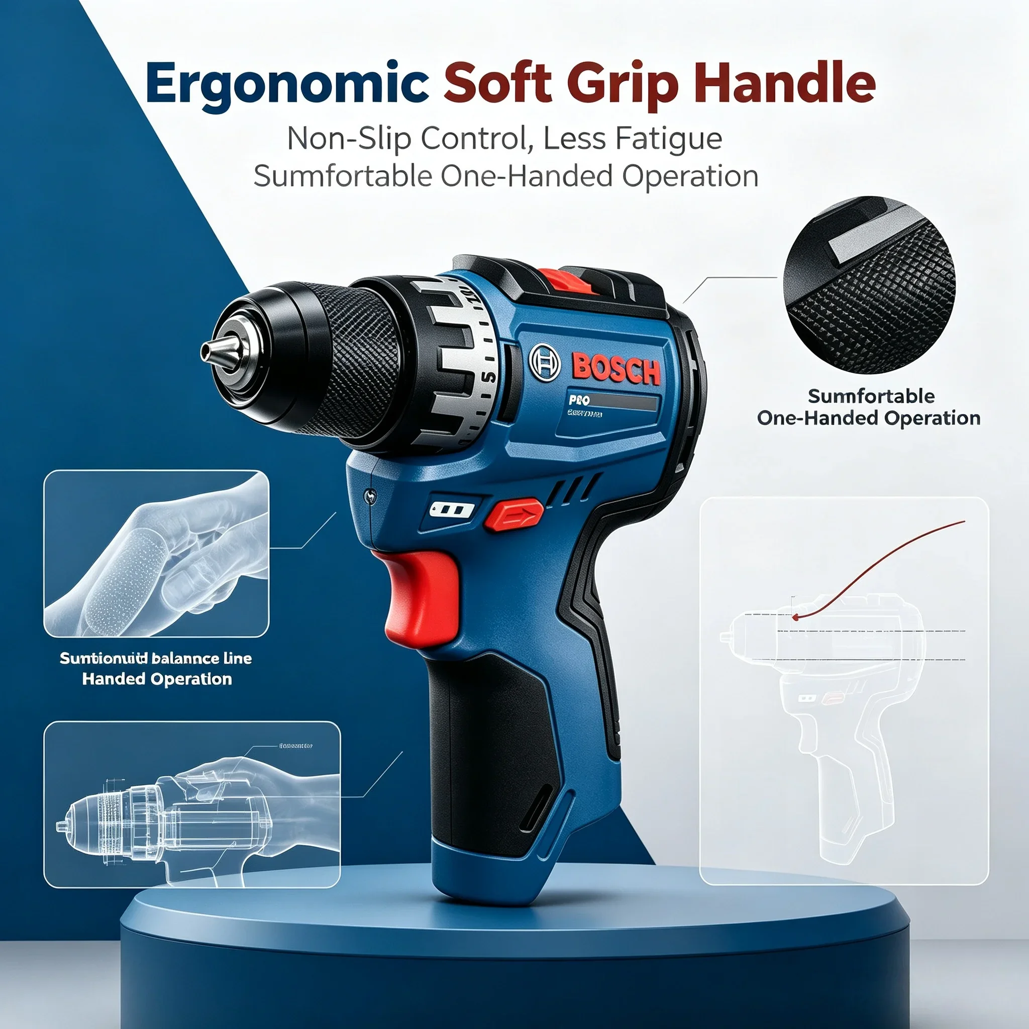 Woodworking Power Tools - Taladro Atornillador Inalámbrico Profesional BOSCH GSR