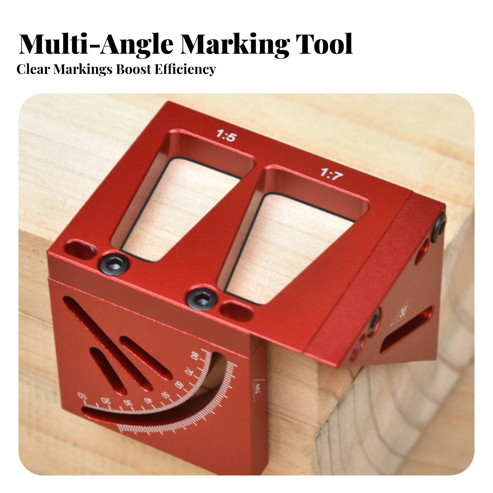Medidor de Ángulo de Precisión - Woodworking Workshop Layout reseña y precio